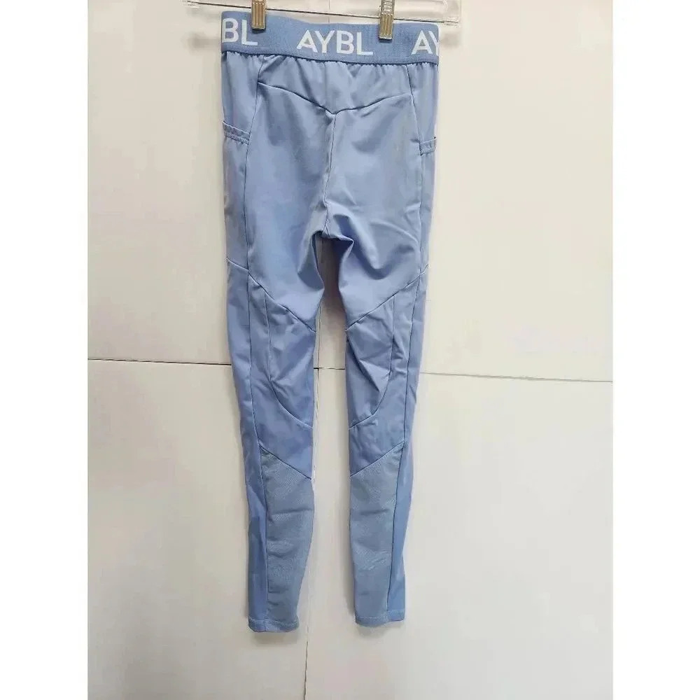 AYBL leggings size XS. Light blue with pockets - Picture 2 of 6